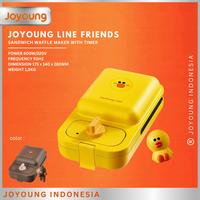Gambar JOYOUNG Line Friends Sandwich Waffle Maker with Timer Brown and Sally dari JOYOUNG INDONESIA undefined 1 Tokopedia