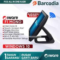 Gambar Mesin kasir PC POS All in One Iware F1 Mono Intel Core i5 RAM 8/256GB Touchscreen Win 10 - F1 MONO dari Barcodia undefined 2 Tokopedia