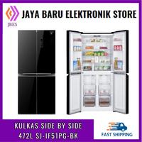 Gambar SHARP SJ-IF51PG-BK KULKAS SIDE BY SIDE MULTI DOOR 472 L SJIF51PGBK dari JAYA BARU ELEKTRONIK STORE undefined 1 Tokopedia