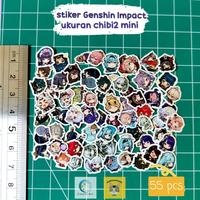 Gambar Stiker Genshin impact Chibi chibi mini sepaket dari Comini Art undefined 2 Tokopedia