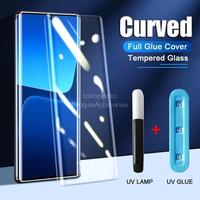 Gambar Oppo Reno 11 Pro 5G Tempered Glass UV Glue Full Curve Anti Gores Clear dari DragonAccesories undefined 1 Tokopedia