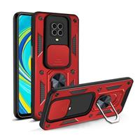 Gambar Hard Case Xiaomi Redmi Note 9 Pro Armor Defence Slide Cover - Hitam dari Caselova Store undefined 4 Tokopedia