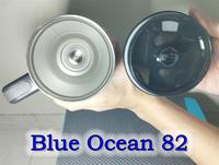 Gambar Original BE-SO Tumbler Stainless Steel Premium 40 Oz 1,2 Liter 1200ml - Big Cup with Handle and Straw - cocok di Mobil serta pas untuk kado hadiah ultah yang ulang tahun - Tahan lama panas dan dingin - Exotic Colorful Double Wall Mug with Lid - White Ivory dari Blue Ocean 82 undefined 4 Tokopedia