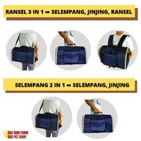 Gambar Tas kucing Pet cargo ransel 3 in 1 pet carrier tas hewan ransel anjing dari Uso Cat undefined 4 Tokopedia