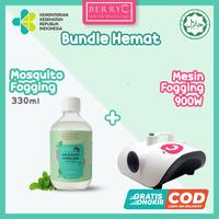 Gambar BerryC Mesin & Mosquito Repellent Fogging 330ml Alat Fogging & Cairan Asap Pengusir Nyamuk DBD Anak - 1 Liquid dari Natural Family Care undefined 1 Tokopedia