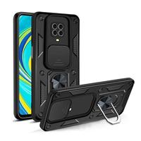Gambar Hard Case Xiaomi Redmi Note 9 Pro Armor Defence Slide Cover - Hitam dari Caselova Store undefined 1 Tokopedia
