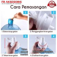 Gambar KERAN AIR GALON MIRING DUDUKAN GALON DISPENSER KRAN GALON RAK GALON - KRAN SAJA dari FR aksesoris 1 undefined 5 Tokopedia