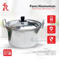 Gambar Panci Alumunium Tutup 22 cm Panci Masak Komodo dari Rajawali Perabot undefined 1 Tokopedia