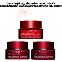 Gambar Clarins Super Restorative Day Cream Night Cream 50ml - Day Cream, Very Dry Skin dari Cleo Beauty Shop New undefined 1 Tokopedia