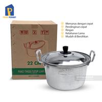 Gambar Panci Alumunium Tutup 22 cm Panci Masak Komodo dari Prima Perabot undefined 4 Tokopedia
