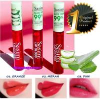 Gambar ORI 100% Sasimi Liptint Aloe Vera 99%/ Lip Gloss Tahan Lama Anti Air - no.1 ORANGE dari DREAMSHOP HOLIC undefined 1 Tokopedia