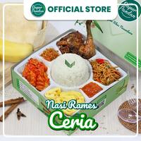 Gambar Nasi Rames Ceria Lunch Box Ready Cepat Langsung Kirim Terenak - Nasi Uduk dari Dapur Pandan Raya undefined 1 Tokopedia
