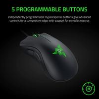 Gambar Razer DeathAdder Essential Ergonomic Gaming Mouse Black dari Dinatek ID undefined 2 Tokopedia