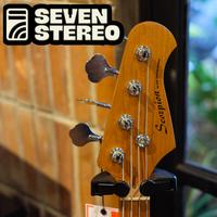 Gambar Scorpion JJ20 Black Jaguar Series Jazz Bass Roasted Maple FB JJ 20 - Hitam dari Seven Stereo undefined 4 Tokopedia
