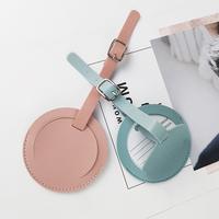 Gambar 2Pcs Bag Tag Koper Luggage Tag Name Tag Label Koper Gantungan - Merah Muda dari Rebelive undefined 4 Tokopedia