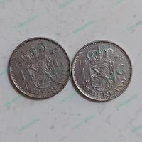 Gambar Uang Koin Belanda 1 Gulden Juliana Pra Euro - Netherland dari TukangKoin undefined 2 Tokopedia