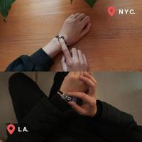 Gambar TOTWOO Smart Bracelet Couple Gelang LDR Jarak Jauh by Bonded Love - Milan 2 Silver dari Bonded Love undefined 5 Tokopedia
