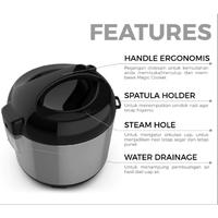 Gambar rice cooker /penanak nasi 0,6 liter maspion MRJ0623 stainless steel dari tk sumber rejeki bekasii undefined 3 Tokopedia