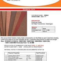 Gambar Gasket Cork Gabus merk Zebra ukuran 8mm dari Kinara Trafo undefined 5 Tokopedia