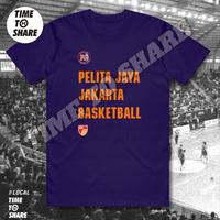 Gambar Baju kaos Basket Pelita Jaya Jakarta IBL dari Time To Share undefined 1 Tokopedia