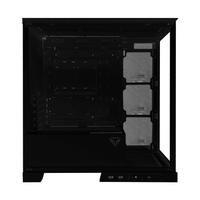 Gambar PRIME A [Q] - ALUMUNIUM GAMING CASE - LEFT TEMPERED GLASS CASING - Hitam dari Tanpa Titik undefined 5 Tokopedia