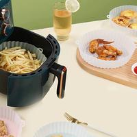Gambar Alas Air Fryer Silikon Baking Pan Tahan Panas Anti Lengket 18 CM - Abu-abu dari Sela Rumah undefined 3 Tokopedia