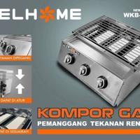 Gambar Kompor gas panggang sosis grill gas stove 2 3 4 tungku 2tk 3tk 4tk - 2 TUNGKU dari Sk bali undefined 4 Tokopedia
