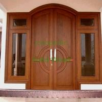 Gambar set pintu kusen dan jendela kayu jati dari Solid Wood undefined 1 Tokopedia