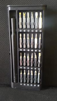 Gambar G803 OBENG MULTI UNIVERSAL 24 in 1 24in1 SET ELEKTRONIK ALAT TOOLS PERALATAN TUKANG SERVIS REPAIR PORTABLE REPARASI TOOL SCREW PLUS MINUS  Obeng set ini menganut standar repair tools industri Jerman sehingga terciptalah obeng set berkualitas, yai dari GROSIR ONLINE123 undefined 3 Tokopedia