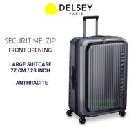 Gambar Delsey Securitime Zip 77/28" Large Koper Hard Front Opening Anthracite dari Aiylastore Luggage undefined 1 Tokopedia