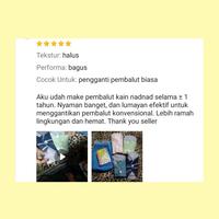Gambar Pembalut Kain Wanita Menspad Nadnad Berkualitas Anti Tembus Premium - Day / Reguler , Random dari Nadnad Shop.id undefined 5 Tokopedia