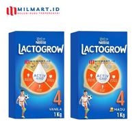 Gambar NESTLE LACTOGROW 4 VANILA/MADU 1 KG SUSU PERTUMBUHAN ANAK SUSU BUBUK KOTAK - Vanila dari milmart.id undefined 1 Tokopedia