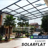 Gambar Kanopi Solarflat Atap Awning Garasi Transparan Minimalis Baja Ringan - Kanopisolarfla dari Kediamanku. undefined 1 Tokopedia