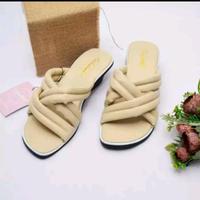 Gambar sandal wanita heels 3cm - Putih, 40 dari MRT_1 undefined 5 Tokopedia