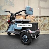 Gambar Sepeda Listrik Roda Tiga beban 200 kg rangka kokoh kuat ban tubeless dari SakrinataStore undefined 2 Tokopedia