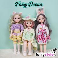 Gambar Boneka Fairy Doona BJD Ukuran 1/6 (30cm) Full Set - FairyStyle - FD-08 dari Fairy Style Doll undefined 5 Tokopedia