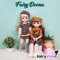 Gambar Boneka Fairy Doona BJD Ukuran 1/6 (30cm) Full Set - FairyStyle - FD-08 dari Fairy Style Doll undefined 2 Tokopedia