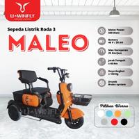Gambar SEPEDA LISTRIK RODA 3 UWINFLY MALEO - SEPEDA RODA 3 MALEO UWNFLY dari Mini Pocket Motor Sparepart undefined 1 Tokopedia