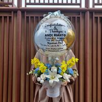 Gambar Bucket Balon Bloom Box Flower Bouquet Bunga Kode 002 - d- miki florist - pink dari MIKI FLORIST JKT undefined 2 Tokopedia