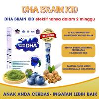 Gambar SUSU DHA BRAIN KIDS Nutrisi Pelengkap Untuk Otak Anak - 1 Box isi 12 sachet dari Konsure Official undefined 3 Tokopedia