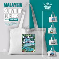 Gambar Souvenir Tas, Totebag oleh - oleh khas Malaysia, Kuala Lumpur - GAMBAR 1 dari rajapress13 undefined 4 Tokopedia