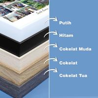 Gambar Paket Cetak Kolase 20RP Laminasi Frame Foto Blok - 50x70 - PHOTOSOLUTION - Design A, Putih dari PHOTOSOLUTION ID undefined 3 Tokopedia