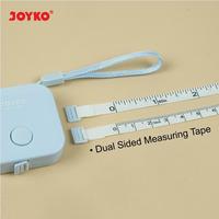 Gambar metlin meteran jahit kain baju alat ukur badan joyko 1.5m pocket ruler 150 cm prtt-280 dari Annur Jaya Garment undefined 2 Tokopedia