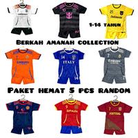 Gambar Setelan bola anak paket hemat isi 5 pcs/ paket hemat Random baju bola - PAKET RANDOM 5, 1-2 tahun dari BERKAH AMANAH COLLECTIONS undefined 1 Tokopedia