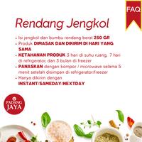 Gambar Rendang Jengkol Padang Jaya Ukuran 250 gr dari Rendang Padang Jaya undefined 2 Tokopedia