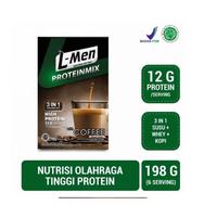 Gambar L MEN ProteinMix Coffe Protein Mix Box 198 gr dari Lampung Ceria undefined 2 Tokopedia