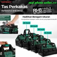 Gambar Ready || Toolbag Tool Bag Tas Perkakas / Tas Storage Peralatan Alat - 14 inch dari ikhasnshopaja undefined 1 Tokopedia
