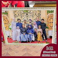 Gambar Cetak Foto Ukuran 24R (60×80) + Bingkai Ukir Mewah 4cm - J Gold, Only Bingkai dari galeripict undefined 1 Tokopedia