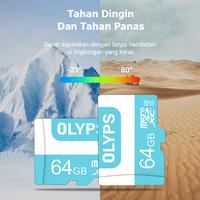 Gambar OLYPS Micro SD Card 256GB/128GB/64GB/32GB U3 Memory Card Up to 140MBp/s Original - 32 gb dari Olyps Official undefined 4 Tokopedia