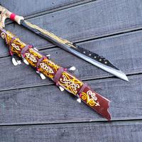 Gambar mandau khas dayak mandau souvenir khas suku dayak mandau senjata dayak dari BORNEO STORE AF_NEW undefined 4 Tokopedia